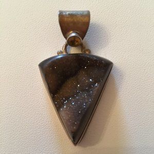Druzy Pendant